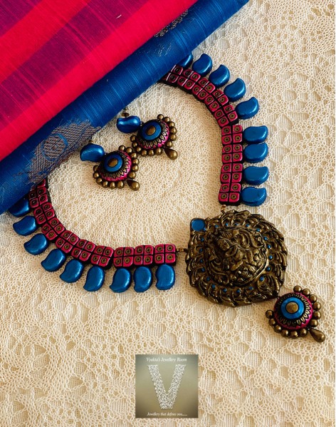 Terracotta jewellery-VTCJ-06