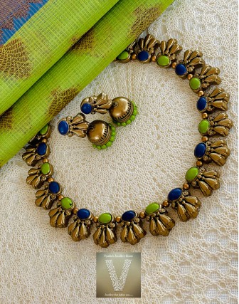Terracotta jewellery-VTCJ-10
