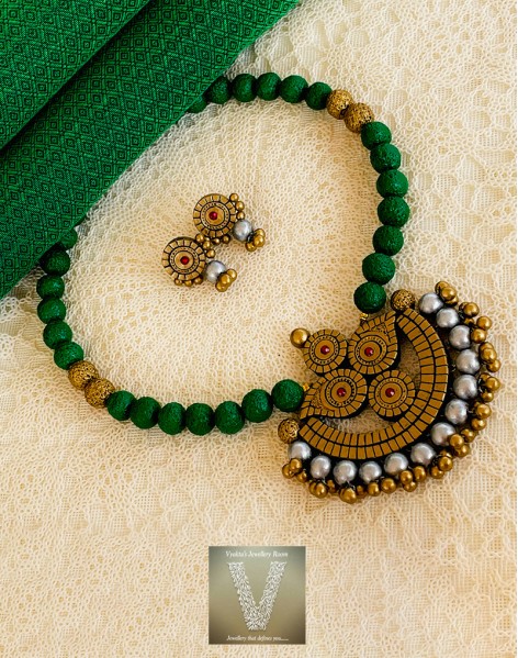Terracotta jewellery-VTCJ-11