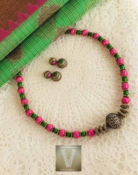Terracotta jewellery-VTCJ-15