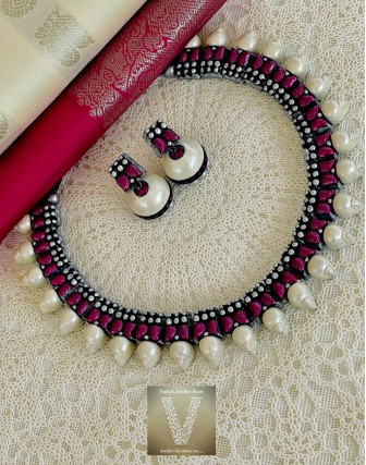 Terracotta jewellery-VTCJ-16
