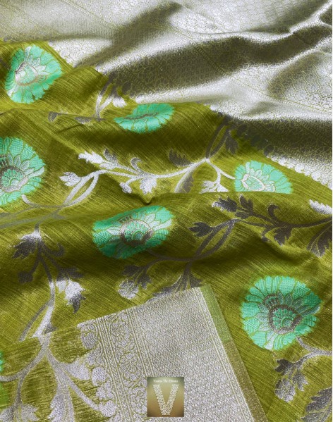 Chanderi silk cotton-VCHD-1050