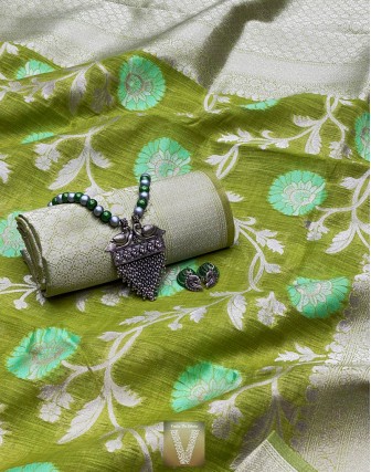 Chanderi silk cotton-VCHD-1050