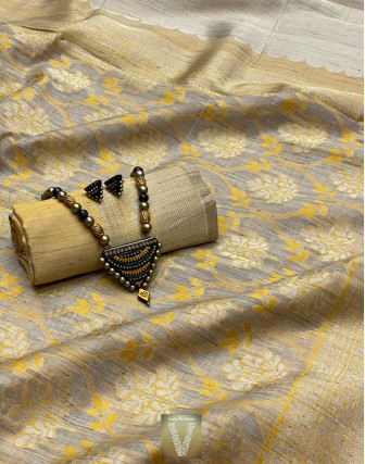 Chanderi silk cotton-VCHD-1051