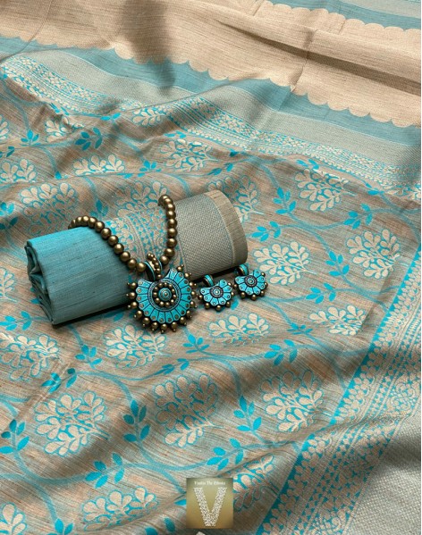 Chanderi silk cotton-VCHD-1052