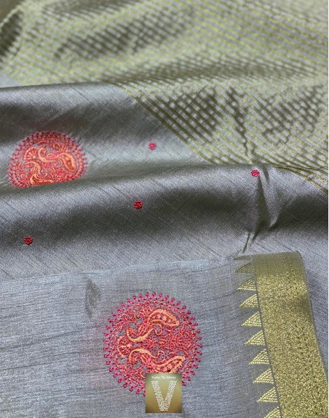 Chanderi silk-VCHS-1192