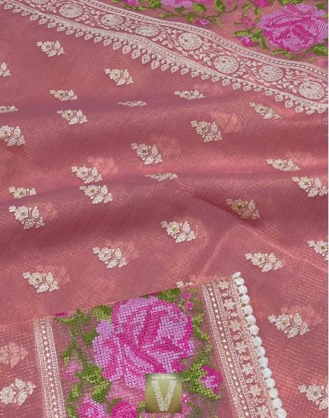 Tissue saree-VGTS-1498