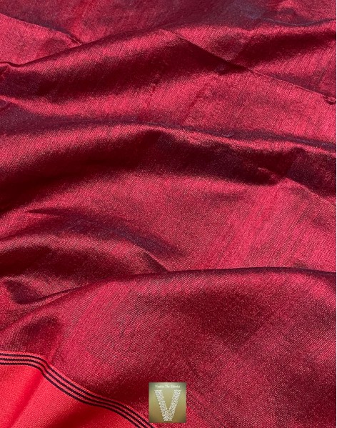 Green jute silk saree-VJSS-1488