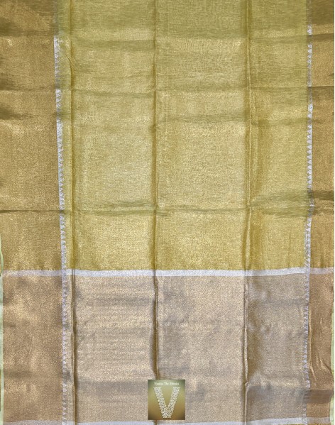 Linen tissue saree-VLNT-1166