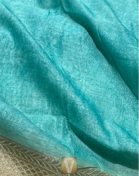 Linen silk saree-VLNS-1402