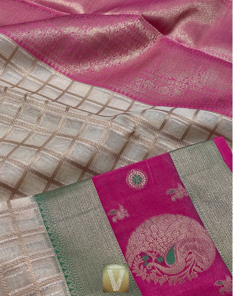 Organza sarees-VOGS-1393