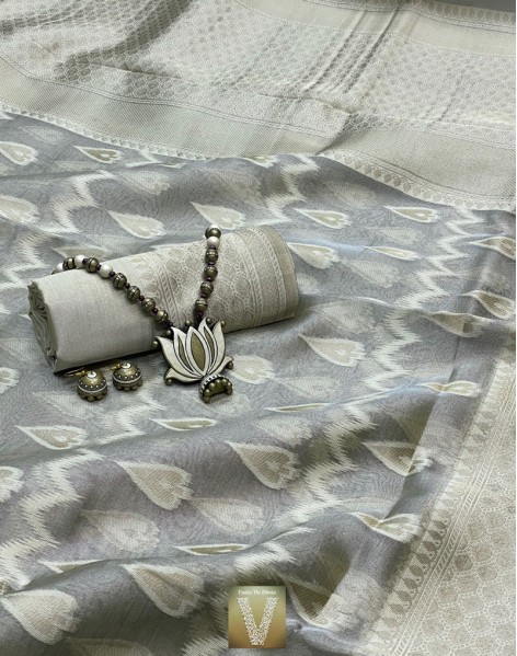 Tissue silk saree-VPTS-1025