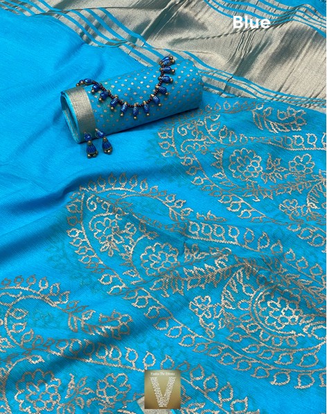 Silk cotton sarees-VSCS-1124