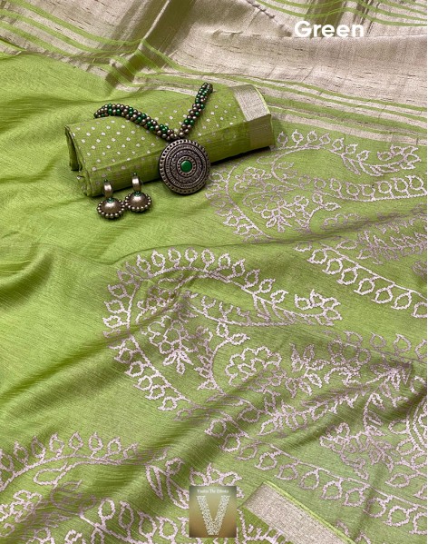 Silk cotton sarees-VSCS-1124