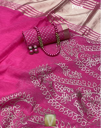Silk cotton sarees-VSCS-1124