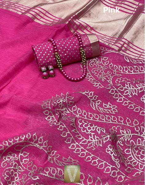 Silk cotton sarees-VSCS-1124