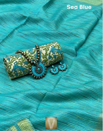 Silk cotton sarees-VSCS-1137