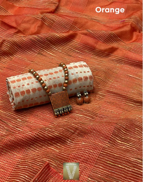 Silk cotton sarees-VSCS-1360