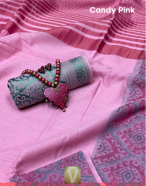Silk cotton sarees-VSCS-1430