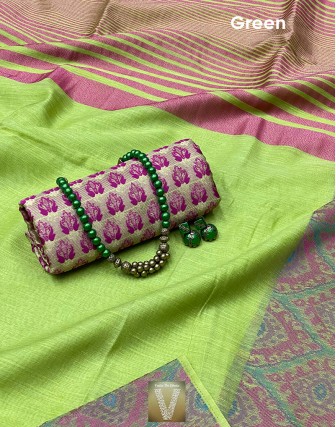 Silk cotton sarees-VSCS-1430
