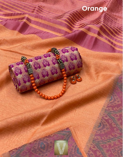 Silk cotton sarees-VSCS-1430