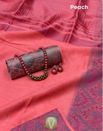 Silk cotton sarees-VSCS-1430