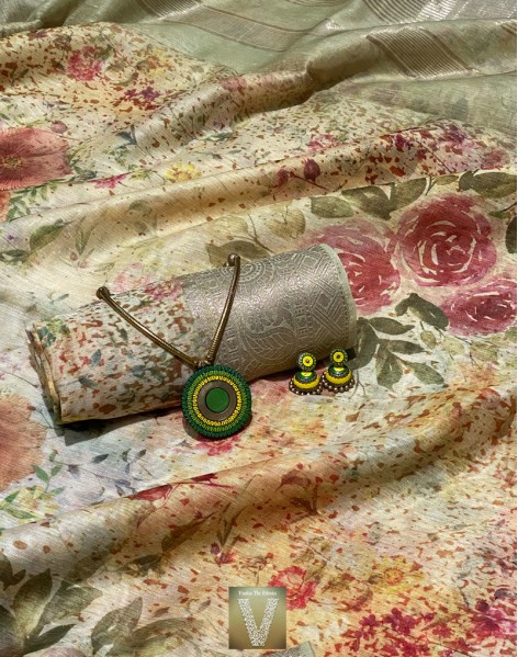 Chanderi silk-VSKM-1474