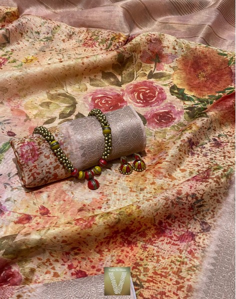 Chanderi silk -VSKM-1475