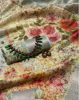Chanderi silk -VSKM-1476