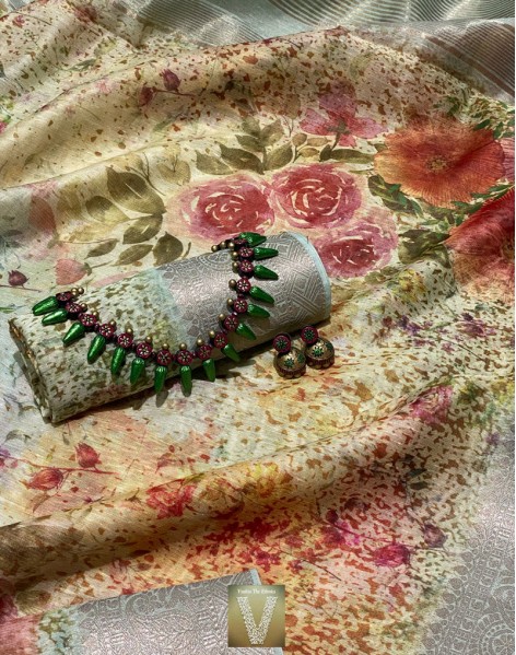 Chanderi silk -VSKM-1476