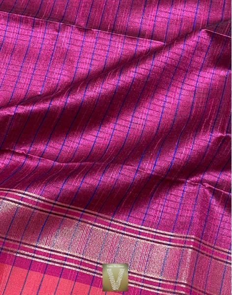 Semi Raw silk sarees-VSRW-1305