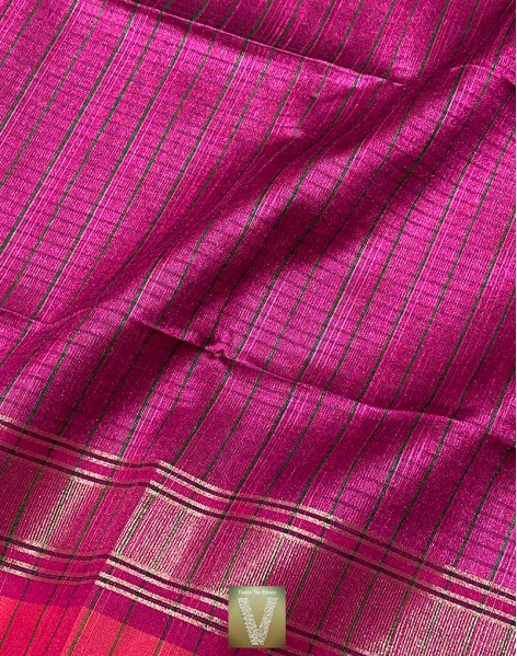 Semi Raw silk sarees-VSRW-1308