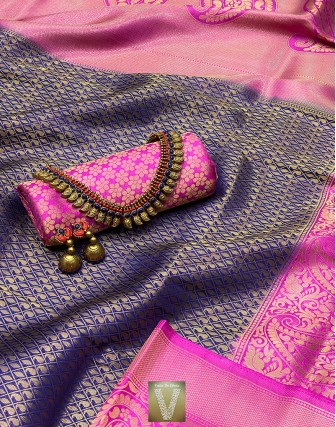 Soft silk sarees-VSSS-1337