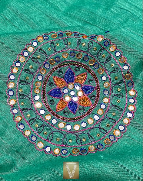 Semi tussar sarees-VSTS-1075