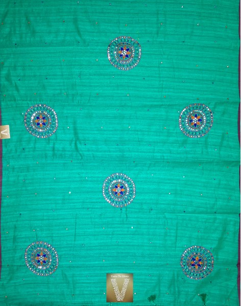 Semi tussar sarees-VSTS-1075