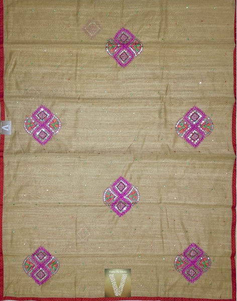 Semi tussar sarees-VSTS-1080