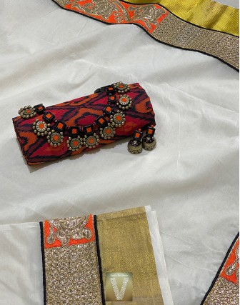 Traditional Kerala saree -VTKS-01