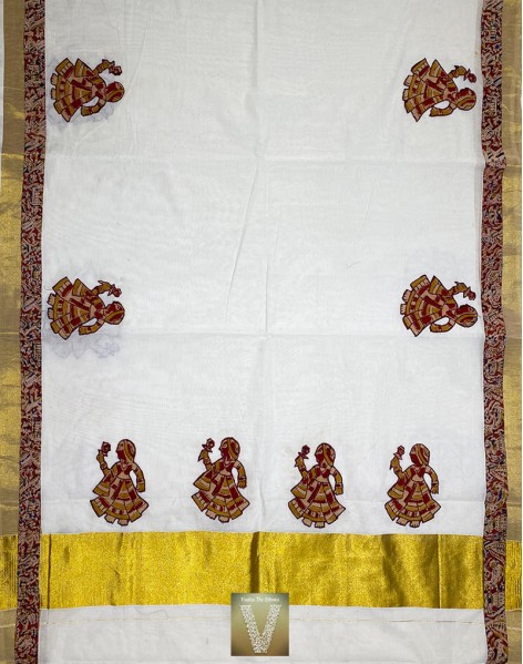 Traditional Kerala saree -VTKS-04