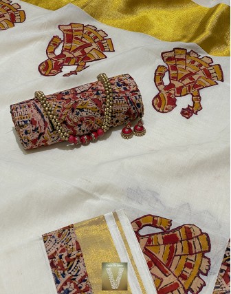 Traditional Kerala saree -VTKS-04