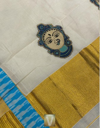 Traditional Kerala saree -VTKS-05