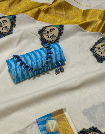 Traditional Kerala saree -VTKS-05