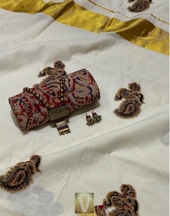 Traditional Kerala saree -VTKS-06