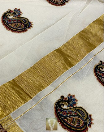 Traditional Kerala saree -VTKS-08