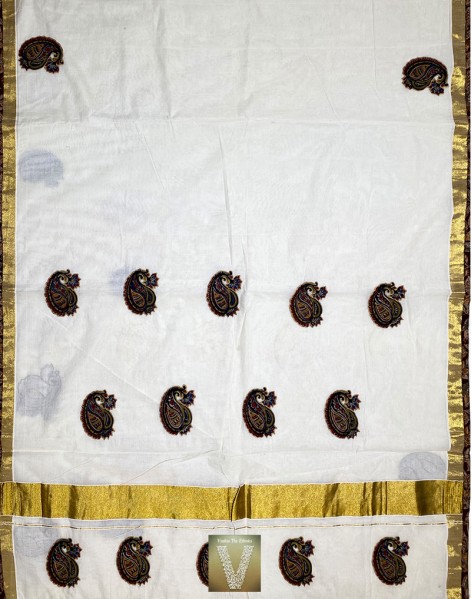 Traditional Kerala saree -VTKS-08