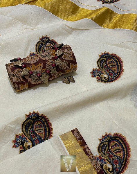 Traditional Kerala saree -VTKS-08