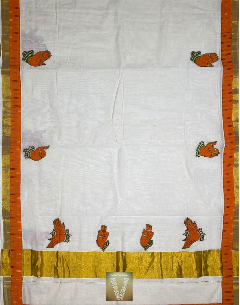 Traditional Kerala saree -VTKS-09